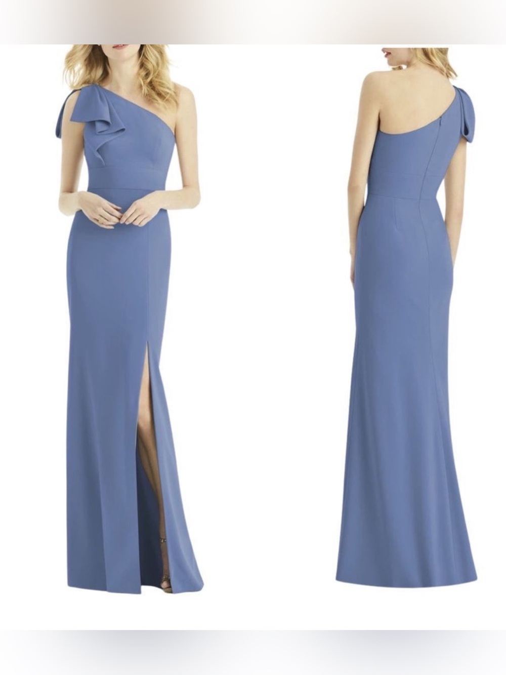 After Six one shoulder gown